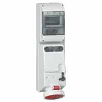 Комбинированный щит P17 с рейкой DIN -IP66- 32 A - 380/415 В- 3К+З - 125x280 Комбинированный щит P17 с рейкой DIN -IP66- 32 A - 380/415 В- 3К+З - 125x280