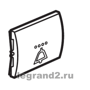 Клавиша Galea Life для выключателя с символом жалюзи белая Клавиша Galea Life для выключателя с символом жалюзи белая