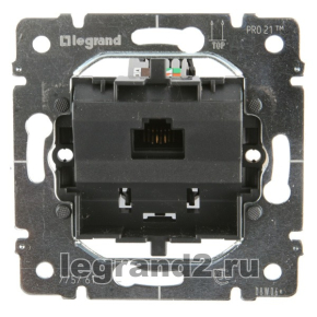 Розетка компьютерная Galea Life на 1 выход (RJ45 Кат.5Е UTP)(монтаж на винтах) Розетка компьютерная Galea Life на 1 выход (RJ45 Кат.5Е UTP)(монтаж на винтах)