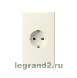 Anam Legrand 70W/Selix/Zunis Беж Розетка 1-ая с/з (широкий суппорт) Anam Legrand 70W/Selix/Zunis Беж Розетка 1-ая с/з (широкий суппорт)
