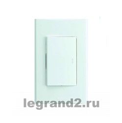 Anam Legrand Zunis Белый Выключатель одноклавишный Anam Legrand Zunis Белый Выключатель одноклавишный