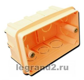 Коробка монтажная под ANAM 1-ая для сплошных стен, с крепежом, 100х60х50мм IP20 Коробка монтажная под ANAM 1-ая для сплошных стен, с крепежом, 100х60х50мм IP20