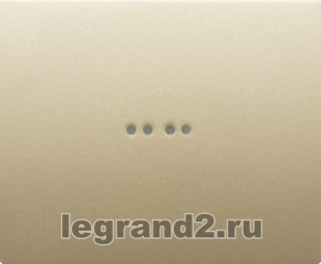 Клавиша Galea Life для выключателя одноклавишного с подсветкой, титан Клавиша Galea Life для выключателя одноклавишного с подсветкой, титан