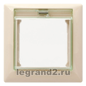 Рамка Legrand Valena влагозащищенная IP44 одноместная (слоновая кость) Рамка Legrand Valena влагозащищенная IP44 одноместная (слоновая кость)