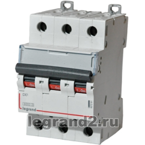 Автоматический выключатель DX3 3 фазы 40A 3М (Тип B) 10 kA Автоматический выключатель DX3 3 фазы 40A 3М (Тип B) 10 kA