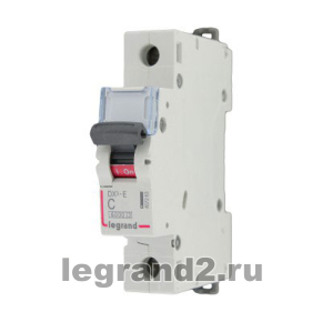 Автоматический выключатель DX3 1 фаза 3A 1М (Тип C) 10 kA Автоматический выключатель DX3 1 фаза 3A 1М (Тип C) 10 kA