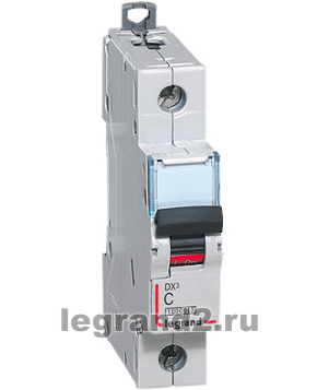 Авт.вкл.DX3 1п+N С20А 6kA/10кА Авт.вкл.DX3 1п+N С20А 6kA/10кА