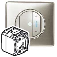 Светорегулятор Legrand Celiane My Home PLC/ИК 600Вт с индикацией Светорегулятор Legrand Celiane My Home PLC/ИК 600Вт с индикацией