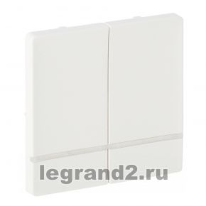 Valena LIFE MyHome Play Zigbee. Лицевая панель для выключателя-радиоприемника 2-канального.Белая Valena LIFE MyHome Play Zigbee. Лицевая панель для выключателя-радиоприемника 2-канального.Белая