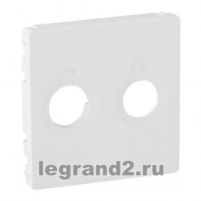Лицевая панель розетки TV-R Valena Life (белая) Лицевая панель розетки TV-R Valena Life (белая)