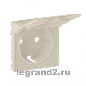 Лицевая панель розетки 2К+З с крышкой Valena Life (слоновая кость) Лицевая панель розетки 2К+З с крышкой Valena Life (слоновая кость)