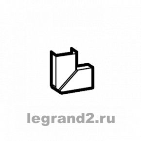 Угол плоский для кабель-канала DLPlus Угол плоский для кабель-канала DLPlus