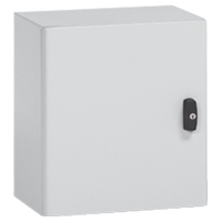 Металлический шкаф Atlantic - IP55 IK10 - RAL 7035 - 300x300x200 - квадратный Металлический шкаф Atlantic - IP55 IK10 - RAL 7035 - 300x300x200 - квадратный