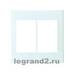 Anam Legrand Zunis Белый Рамка 2-ая для выключателя (для 4-кл., 5-кл., 6-кл. механизмов Zunis) Anam Legrand Zunis Белый Рамка 2-ая для выключателя (для 4-кл., 5-кл., 6-кл. механизмов Zunis)