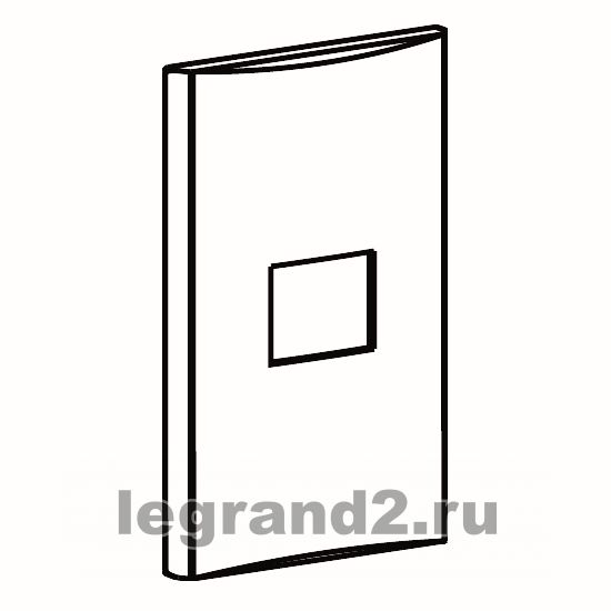 Anam Legrand Zunis Рамка одинарная, 1 модуль (белый) Anam Legrand Zunis Рамка одинарная, 1 модуль (белый)