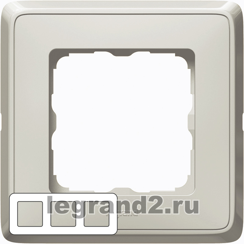 Рамки Cariva на 3 поста (песок) Рамки Cariva на 3 поста (песок)