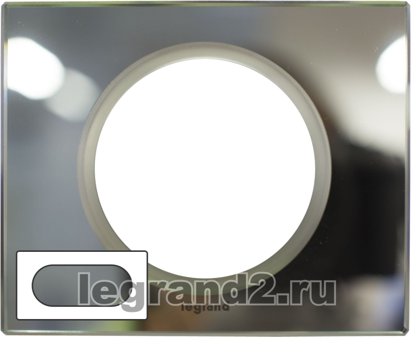 Рамка 4/5 модулей Legrand Celiane (зеркало) Рамка 4/5 модулей Legrand Celiane (зеркало)