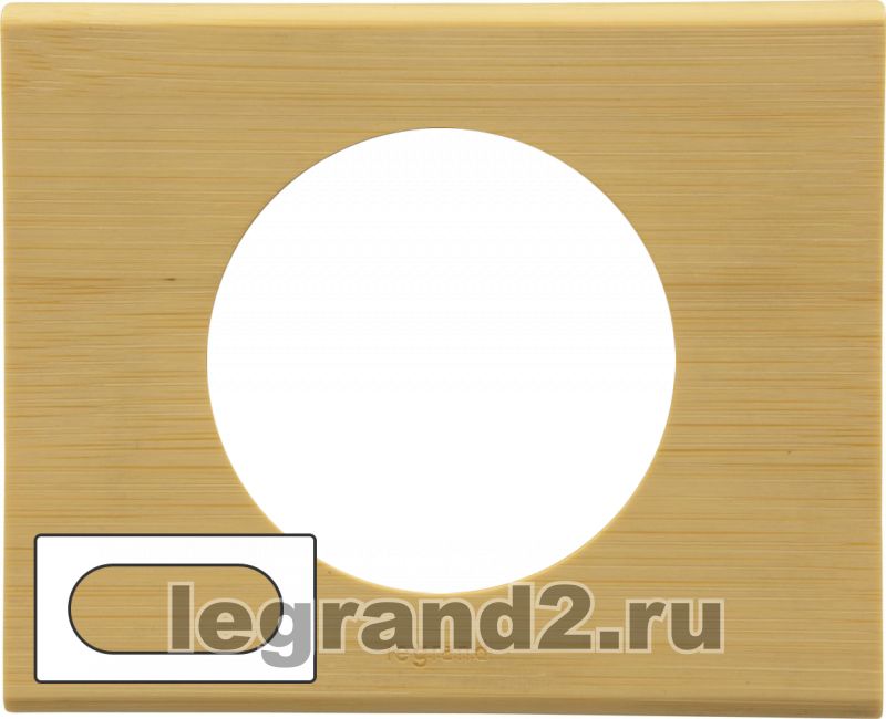 Рамка 4/5 модулей Legrand Celiane (бамбук) Рамка 4/5 модулей Legrand Celiane (бамбук)