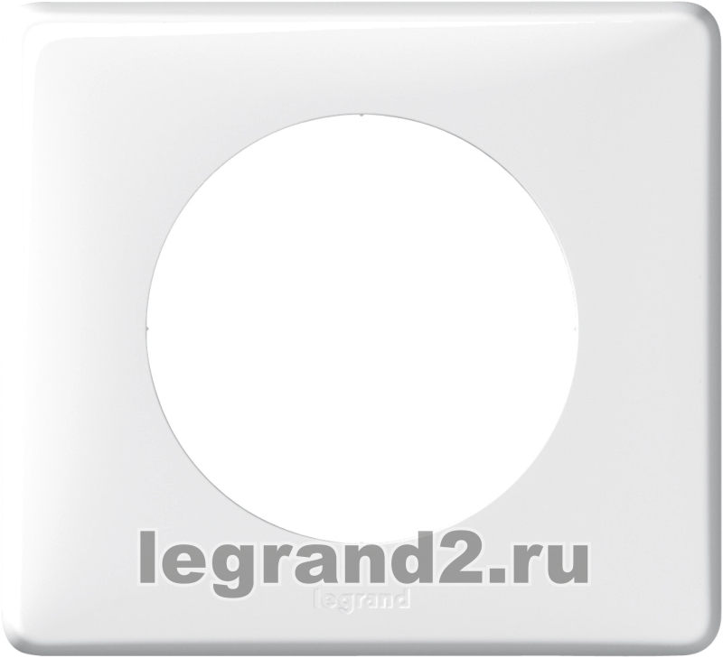 Рамка одноместная Legrand Celiane (белая) Рамка одноместная Legrand Celiane (белая)