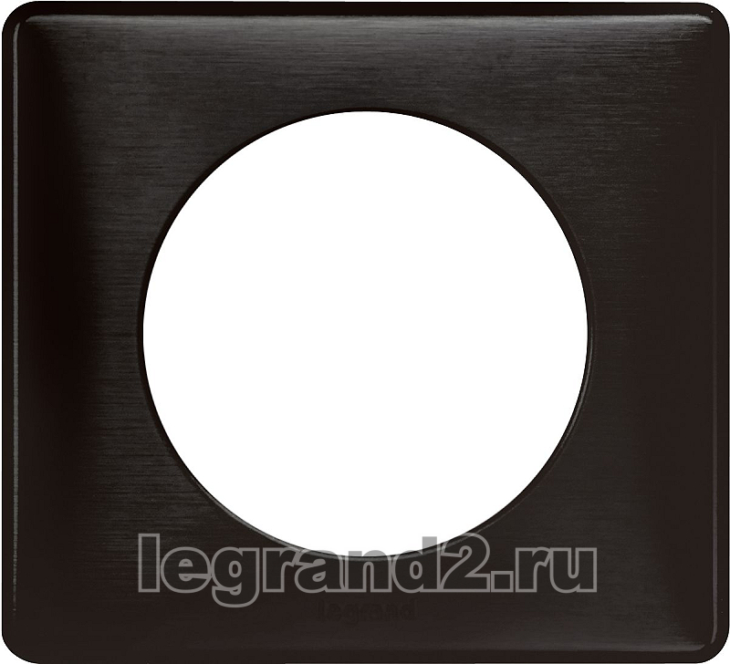 Рамка одноместная Legrand Celiane (карбон) Рамка одноместная Legrand Celiane (карбон)