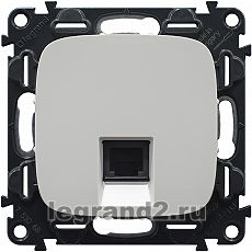 Розетка RJ45 Кат.6 UTP Valena Allure (белый) Розетка RJ45 Кат.6 UTP Valena Allure (белый)