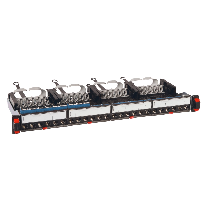 Патч-панель укомплектованная - 19'' - 1U - категория 6 - FTP - 24 x RJ 45 Патч-панель укомплектованная - 19'' - 1U - категория 6 - FTP - 24 x RJ 45