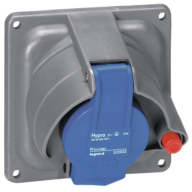 Роз.встр.Hyp Pr IP44 3К+Н+З 230v 16А Роз.встр.Hyp Pr IP44 3К+Н+З 230v 16А