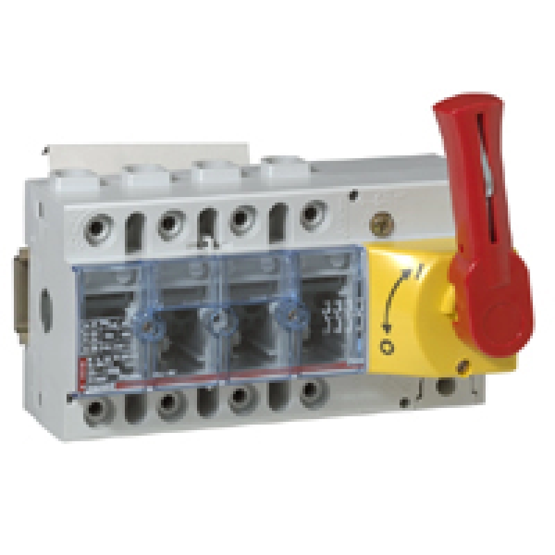 Выкл.VISTOP 4P 100A фронт. с красной рукояткой Выкл.VISTOP 4P 100A фронт. с красной рукояткой