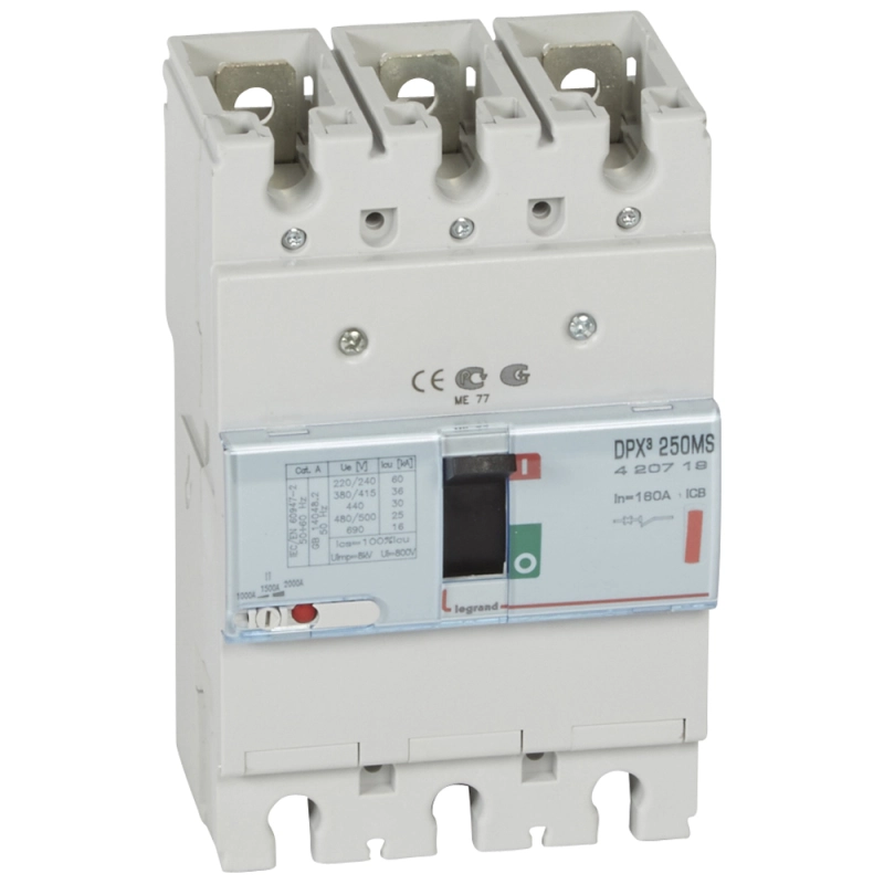 DPX? 250ER - МОТОР 3P 160A 36kA DPX? 250ER - МОТОР 3P 160A 36kA