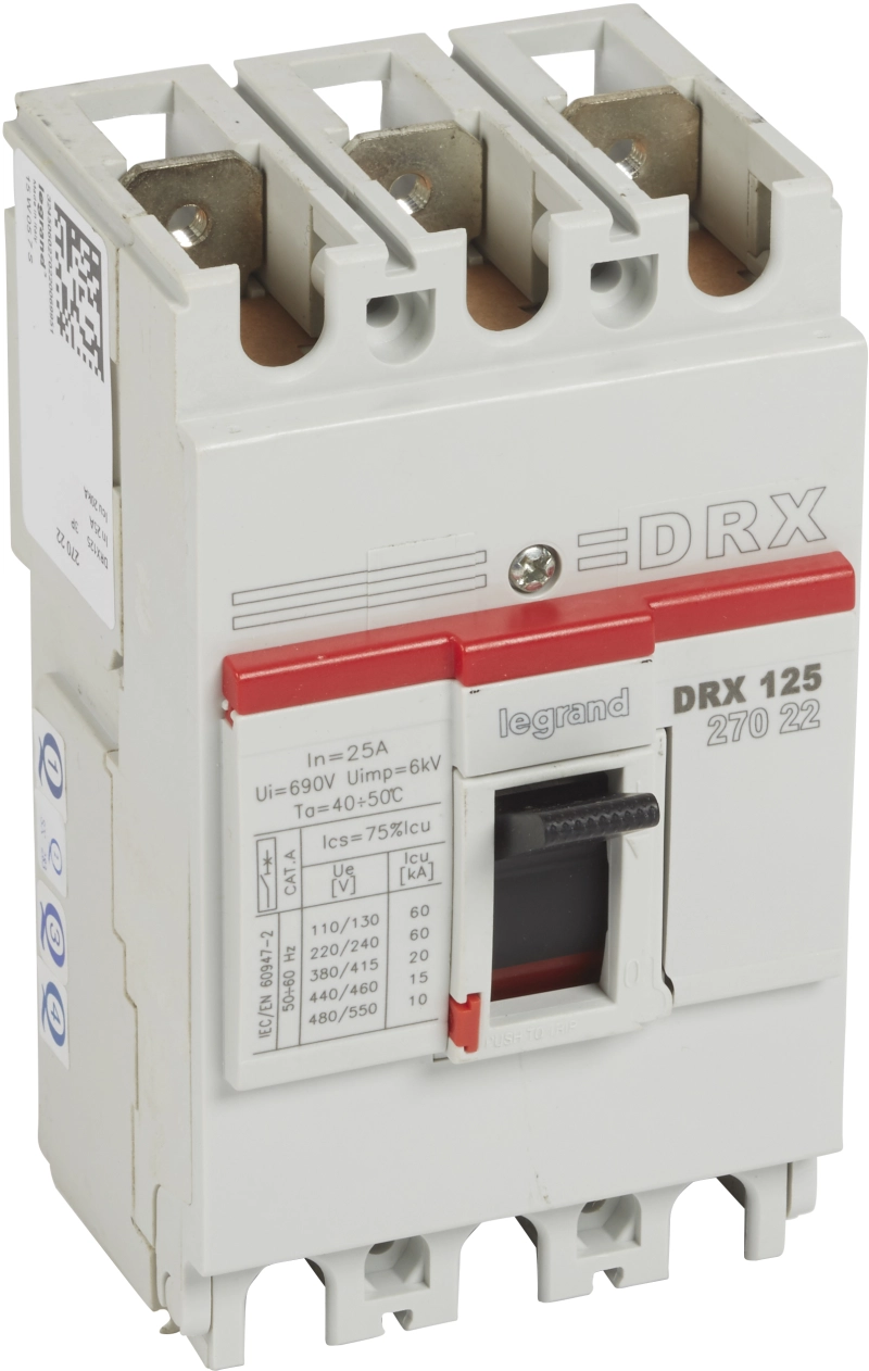 DRX125 MT 25A 3П 20KA DRX125 MT 25A 3П 20KA