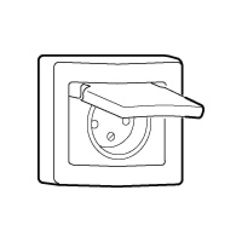 ������� - Plexo- IP44/IK08 - 2�+� - ������+������ - ��������