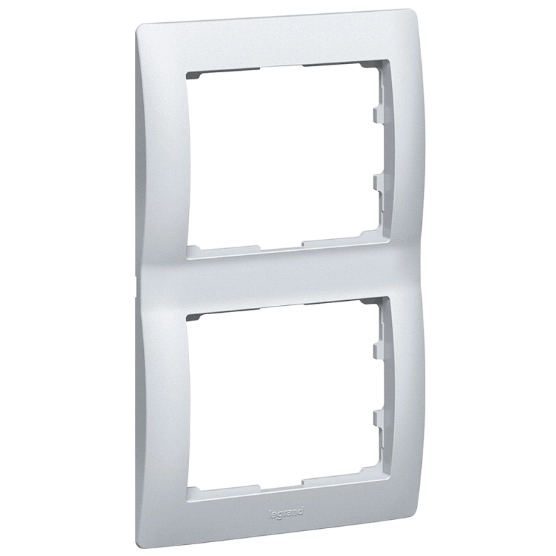 Рамка 2п, Aluminium верт. Рамка 2п, Aluminium верт.