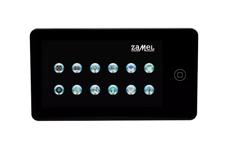 Домофон с монитором 7 LCD, черный Домофон с монитором 7 LCD, черный