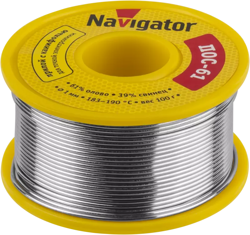 Припой Navigator 93 720 NEM-Pos05-61K-1-K100 Припой Navigator 93 720 NEM-Pos05-61K-1-K100