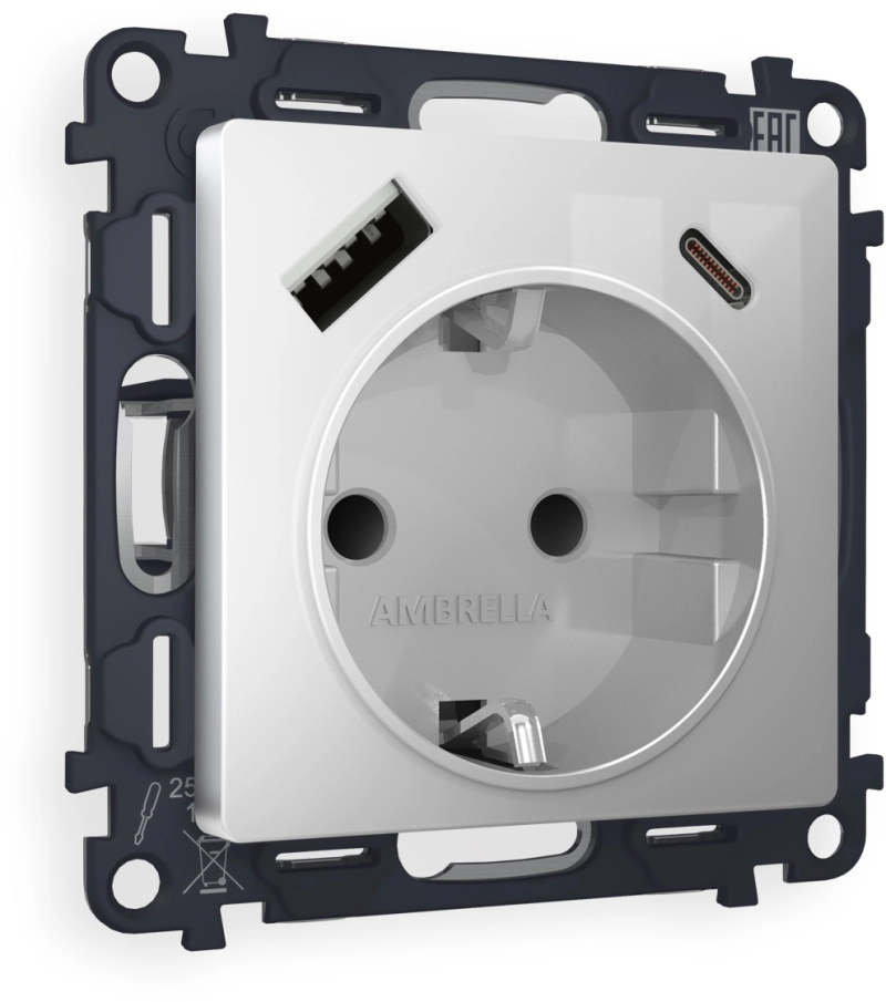     ALFA MA410010   2USB A+C 20W ( ) 180-220V/50Hz (5V3A, 9V2.22A, 12V1.66A)     16A-250V 50Hz 2P+E QUANT (AP4100, VM160)