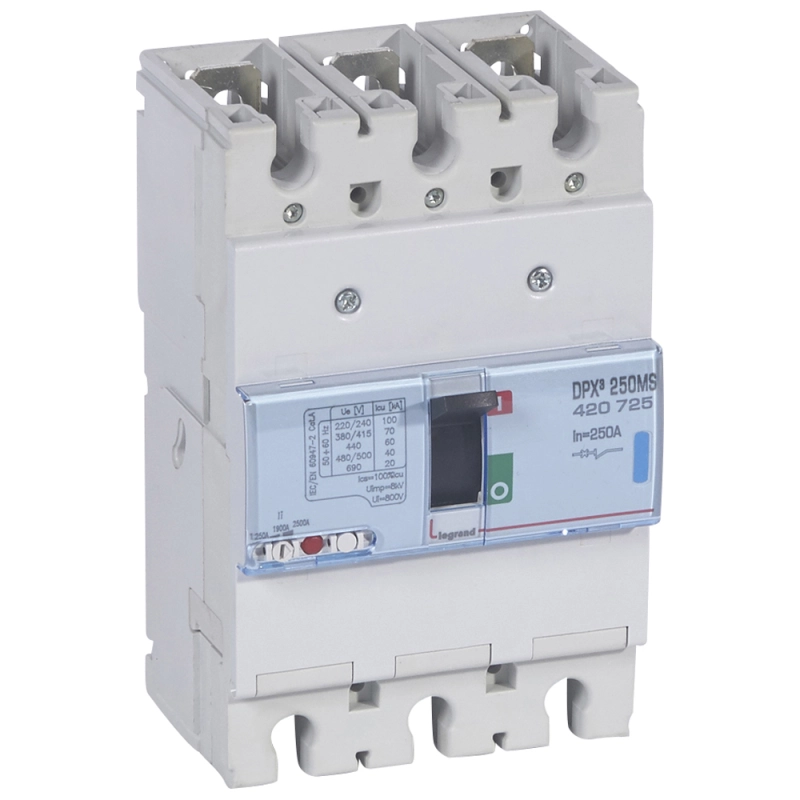 DPX? 250ER - МОТОР 3P 250A 70kA DPX? 250ER - МОТОР 3P 250A 70kA