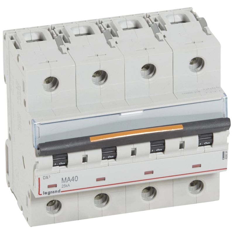 Автоматический выключатель Legrand DX3 MA - 3P+N - 40A - MA - 25kA - 6M - 400В Автоматический выключатель Legrand DX3 MA - 3P+N - 40A - MA - 25kA - 6M - 400В