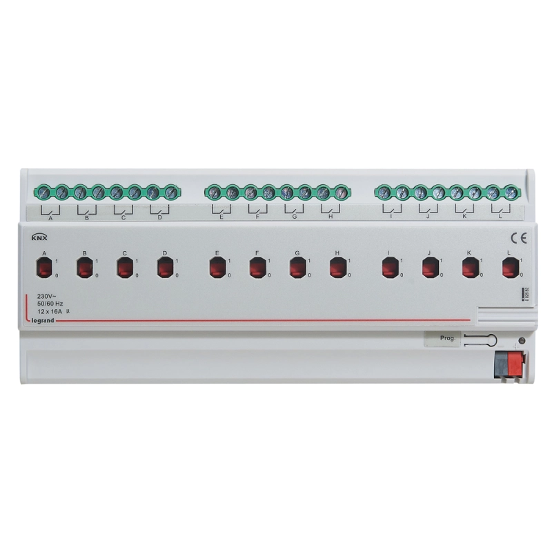 KNX Активатор реле 12х16А KNX Активатор реле 12х16А