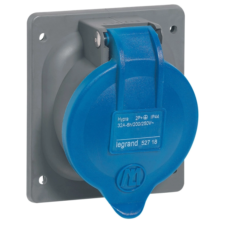 Роз.встр.Hyp IP44 2К+З 230v 32А Роз.встр.Hyp IP44 2К+З 230v 32А