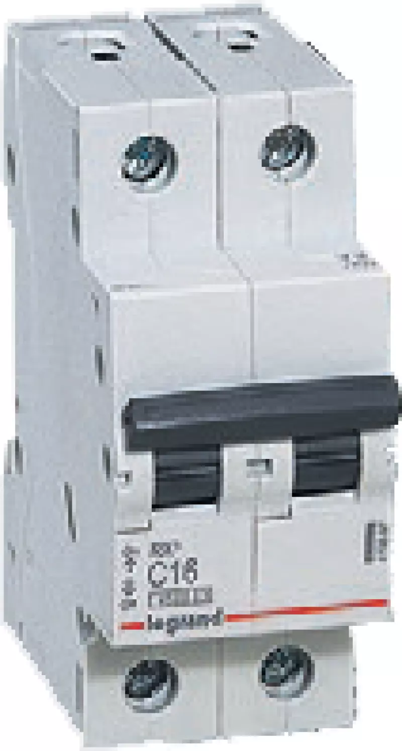 Автоматический выключатель Legrand RX3 - 2P - 6A - C - 4.5kA - 2M - 400В Автоматический выключатель Legrand RX3 - 2P - 6A - C - 4.5kA - 2M - 400В