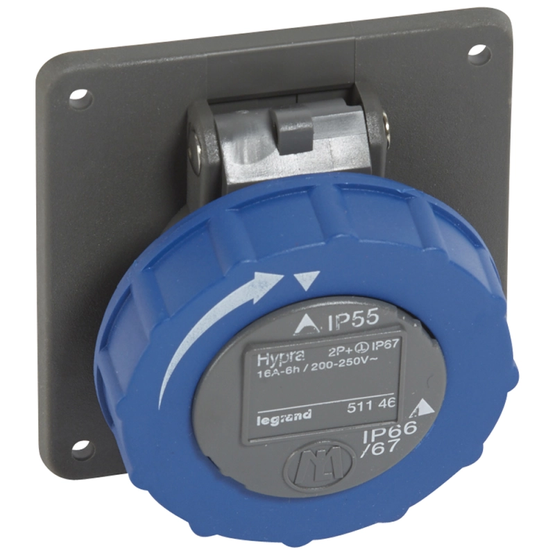 Роз.мод.HypIP67 2K+З 230v 16A Роз.мод.HypIP67 2K+З 230v 16A