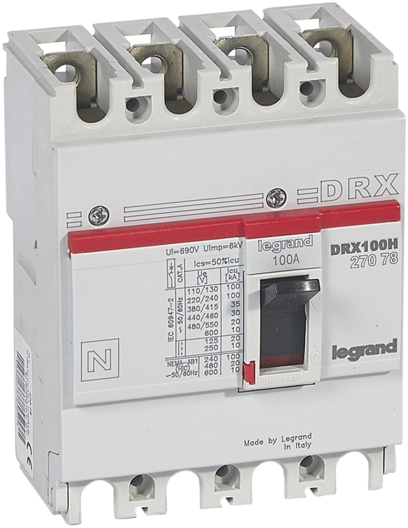 DRX125 MT 100A 4П 36KA DRX125 MT 100A 4П 36KA