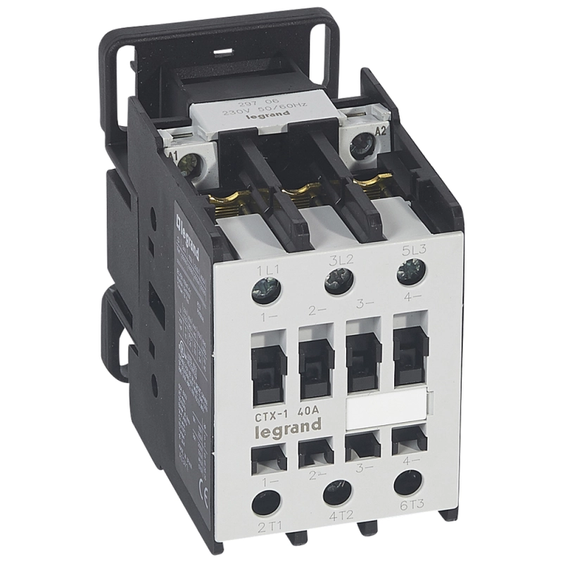 Контактор CTX-1 - 40 А - столбчатые зажимы - 230 В~ - типоразмер 3 Контактор CTX-1 - 40 А - столбчатые зажимы - 230 В~ - типоразмер 3
