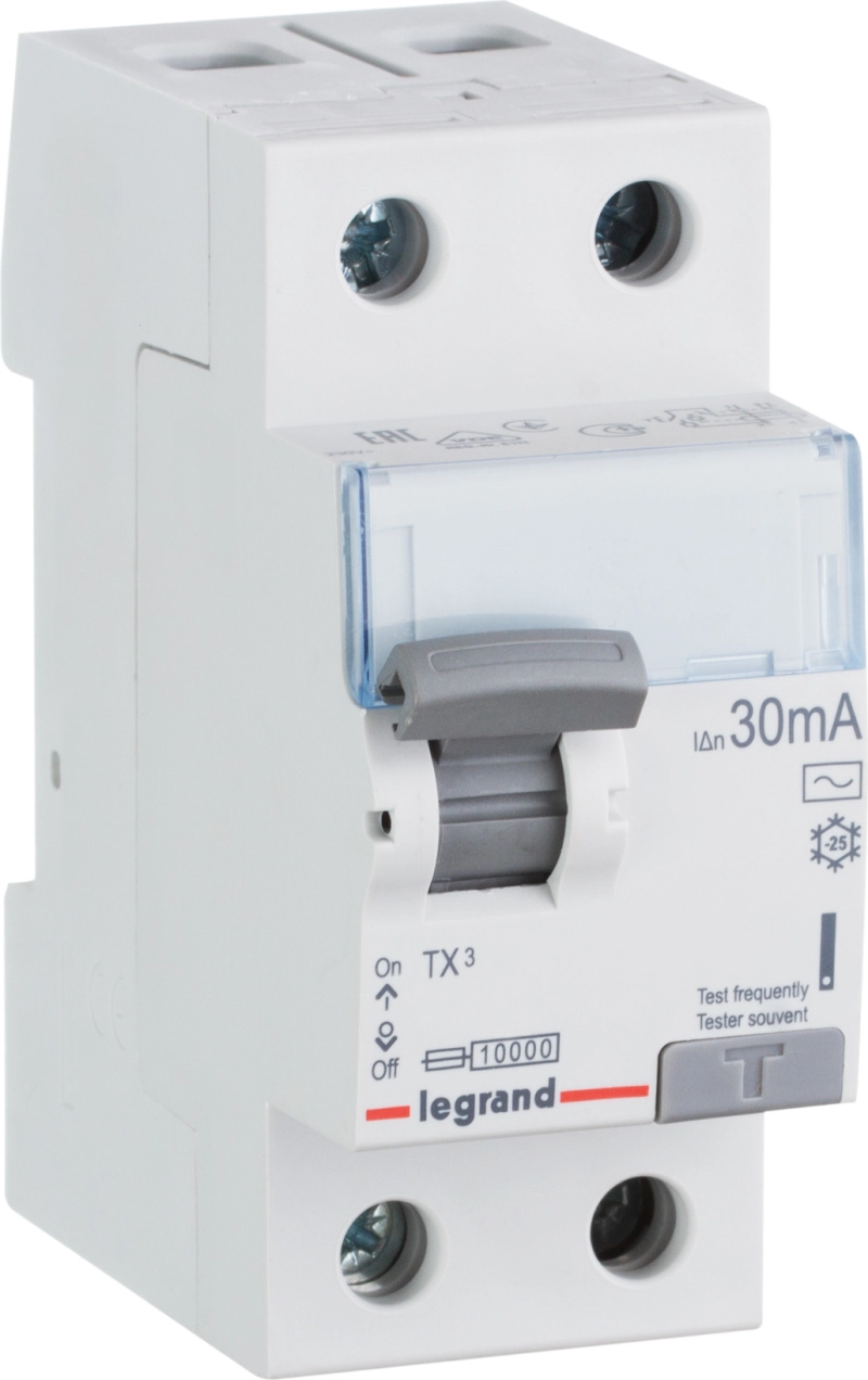    (/) Legrand TX3 - 1P+N - 63A - AC - 30mA