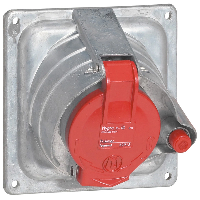 Роз.встр.Hyp Pr IP44 3К+H+З 400v 32А Роз.встр.Hyp Pr IP44 3К+H+З 400v 32А