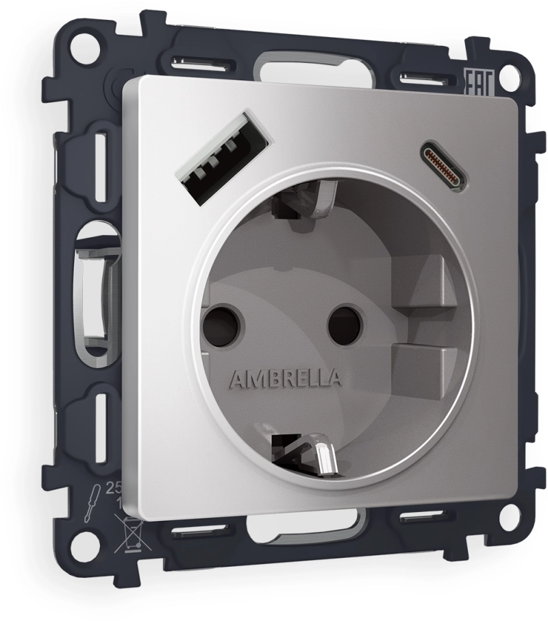     ALFA MA510010   2USB A+C 20W 3000mA ( ) 180-220V/50Hz (5V3A, 9V2.22A, 12V1.66A)     16A-250V 50Hz 2P+E QUANT (AP5100, VM160)