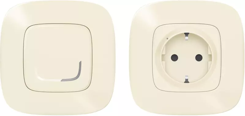Розетка + беспроводной выключатель Legrand Valena Allure (слоновая кость) Розетка + беспроводной выключатель Legrand Valena Allure (слоновая кость)
