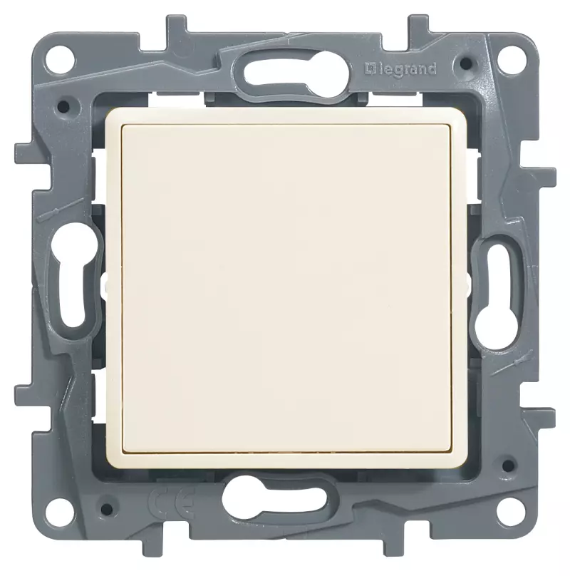 Влагозащищенный одноклавишный переключатель Legrand Etika IP44 (Слоновая кость) Влагозащищенный одноклавишный переключатель Legrand Etika IP44 (Слоновая кость)