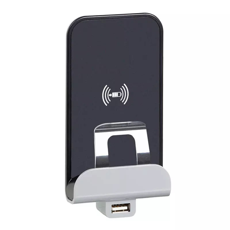 Celiane.Модуль беспроводной зарядки Qi 1А с дополнительным разьемом USB A 5В 2,4А. Celiane.Модуль беспроводной зарядки Qi 1А с дополнительным разьемом USB A 5В 2,4А.