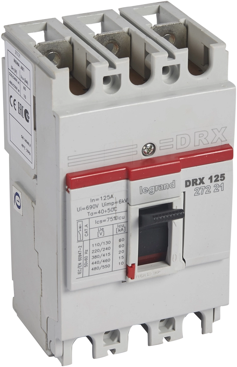 DRX125 MT 125A 3П 20kA DRX125 MT 125A 3П 20kA